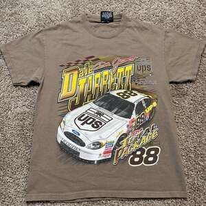 Vtg Chase Authentics "The Total Package" Dale Jarrett #88 NASCAR T-Shirt Medium